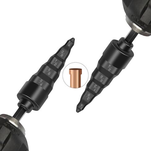 Swaging Tool HVAC,2PCS 5 in 1 Swaging Tool,1/4 Inch Drive Copper Expander for Air Conditioner HVAC Repairing in Saudi Arabia