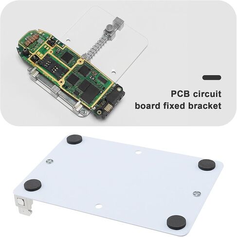 SING F LTD PCB Circuit Motherboard Bracket PCB Circuit Boards Fixing Stand Mobile Phone Repair Kit Universal PCB Holder Fixture Clamp Reparing Tool 12x8cm in Saudi Arabia