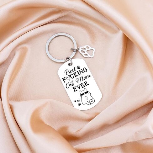 Dog Mom Keychain Gifts Cat Mom Gifts For Women Cat Dog Lover Gifts Funny Woman Friend Birthday Gifts Mother's Day in Saudi Arabia