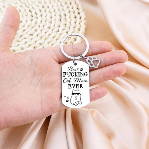 Dog Mom Keychain Gifts Cat Mom Gifts For Women Cat Dog Lover Gifts Funny Woman Friend Birthday Gifts Mother's Day in Saudi Arabia