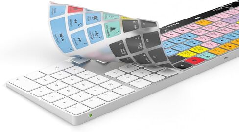 Editors Keys Shortcut Cover for Avid Pro Tools Keyboard Cover | Fits Wireless Apple Magic Keyboard with Numeric Pad | (Does not fit USB Wired Keyboard) in Kuwait