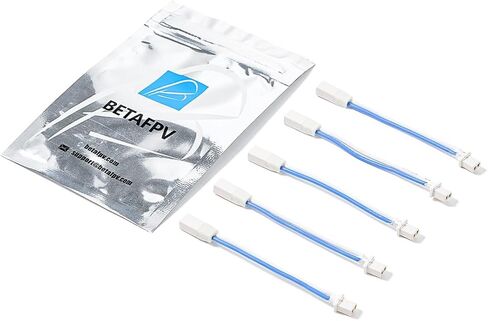 BETAFPV 5 قطع Aquila16 كابل حصري BT2.0 محول أنثى ذكر مع موصل 55 مم 22AWG BT2.0 متوافق مع بطارية Aquila16 الحصرية، شحن بدون جهد مع شاحن بطارية 6 منافذ in Kuwait