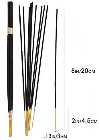 Gonesh Incense Sticks, Extra Rich, Black Cherry, Set of 4, 20 Sticks each - Total 80 Sticks in Saudi Arabia