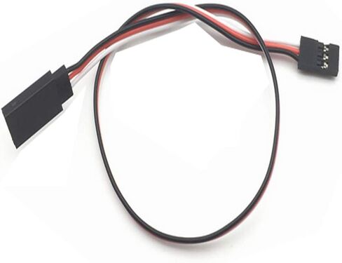 10pcs 30cm 3-Pin JR Servo Extension Cords Cable Male to Female Plug with 11.8inch Wire for RC Futaba JR Servo Connection Parts in Saudi Arabia
