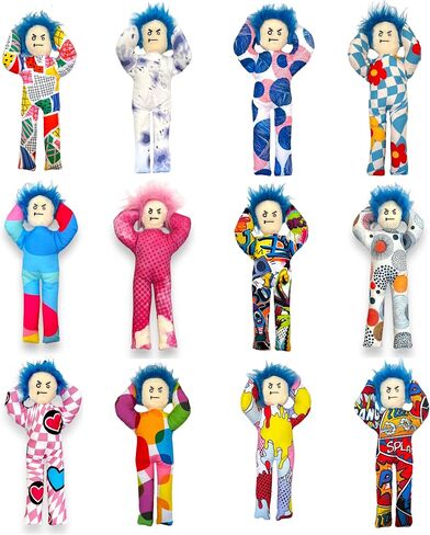 Funny Gag Gift - Slap Around Sam Doll - Classic Random Color - for Friends, Co-Worker, Men, Women, Husband, Wife, Girlfriend, Boyfriend (3 Dolls Random) in Saudi Arabia