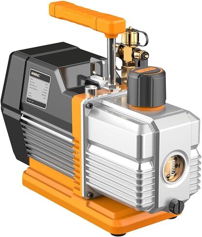 NAVAC NP7DP Vacuum Pump | Dual-Stage AC Motor | Dual Voltage | A/C Vacuum Pump Kit | 1 Year Warranty | For Evacuation of HVAC Equipment | 15 Microns | HVAC Vacuum Pump | Pro Series | 7 CFM Flow Rate in Saudi Arabia