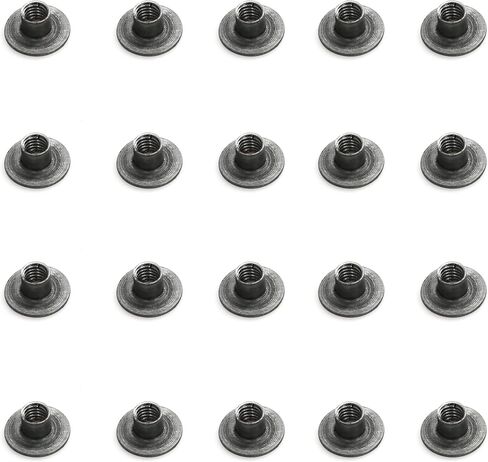 Furniture Hardware Insert Tee Nut Welding Nut 3/8x12-16 Grey Carbon Steel T Nut for Pipe Furniture Racking and Trolley Castor Threaded Connection in Saudi Arabia