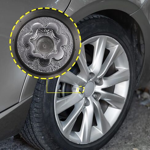 ACROPIX Car 306 Wheel Lug Nut Removal Key Fit for Mercedes-Benz - Pack of 1 Silver Tone in Saudi Arabia