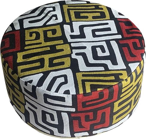 قبعات Kente Kufi للرجال مثالية لمطابقة الملابس الرجالية الأفريقية والملابس الأفريقية للنساء in Saudi Arabia