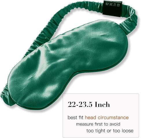 Mulberry Silk Eye Mask Sleep Mask for Women, Sleeping Mask for Women Men, Night Blindfold Blackout Covers, Travel Yoga Camping Restoration Masks, Comfort and Relax Silk Eye Mask, Black in Saudi Arabia
