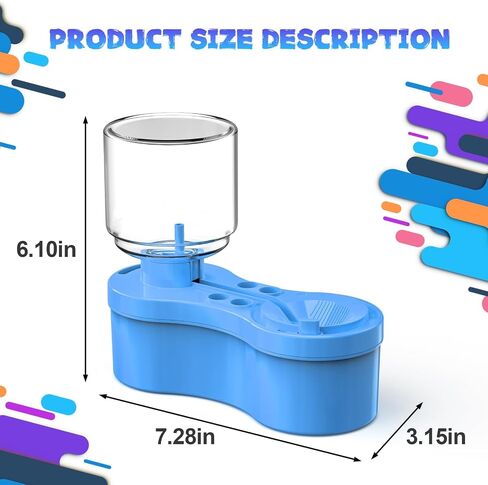 Paint Brush Cleaner, Painting Supplies with Drain and Brush Holder, Water Circulation Paint Brush Cleaner Tool for Watercolor, Acrylic, Water-Based Paints for Artist Kids, Watercolor Cleaning Tool in Saudi Arabia