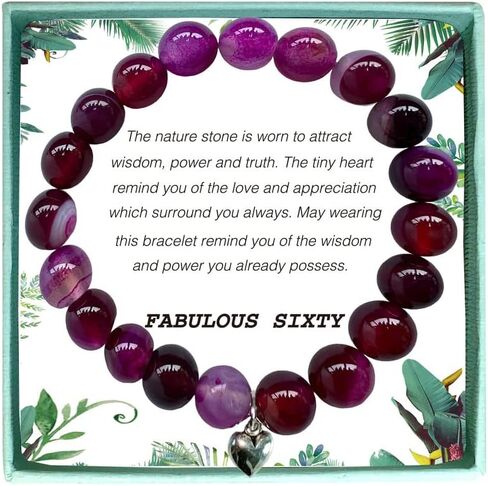 60th Birthday Bracelet 60th Birthday Gifts for Women 60 Year Old Birthday Gifts 60th Birthday Gift for Her Him in Saudi Arabia