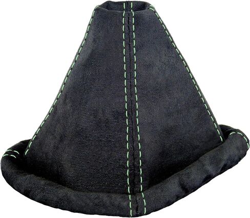L & P Car Design Shift Boot Cover Faux Suede Compatible with VW Golf 2 MK2 3 MK3 Passat MK3 Polo MK3 for Jetta MK2 MK3 Manual Transmission Black in Saudi Arabia