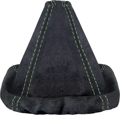 L & P Car Design Shift Boot Cover Faux Suede Compatible with VW Golf 2 MK2 3 MK3 Passat MK3 Polo MK3 for Jetta MK2 MK3 Manual Transmission Black in Saudi Arabia