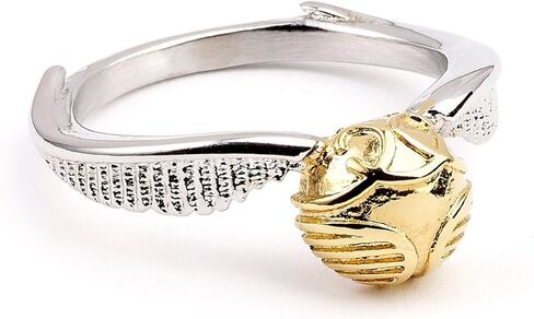 Stainless Steel Golden Snitch Ring- Large in Saudi Arabia