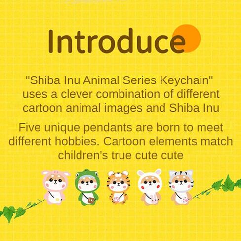 BEXOA Cute keychain Kawaii Shiba Inu Liquid Floating Keychain Backpack Charm Wristlet Bracelet Key Ring for Girl Women in Saudi Arabia