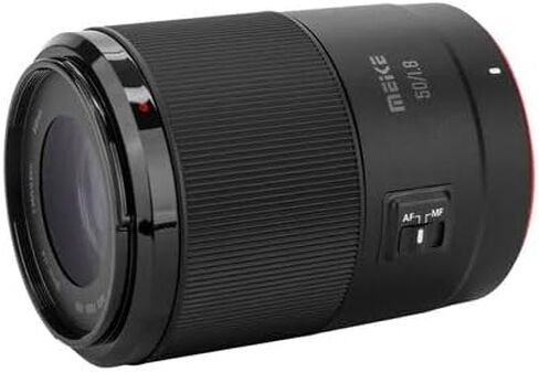 Meike 50mm F1.8 Full Frame Auto Focus STM Stepping Motor Portrait Photography Lens Compatible with Nikon Z Mount Cameras Z6 Z7 Z50 Z5 Z6II Z7II Z9 etc and MCUV Lens Filter + Lens Bag in Saudi Arabia