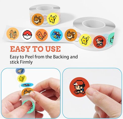 ملصقات Pixel Dot ملصقات تشجيعية (1000 قطعة) ملصق كرتوني لطيف للهدايا لأجهزة الكمبيوتر المحمول وزجاجة مياه وإكسسوارات الهاتف وخوذة نافذة السيارة وديكور المراهقين in Kuwait