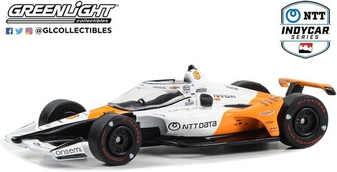 Greenlight 11583 2023 NTT IndyCar Series - #6 Felix Rosenqvist/Arrow Mc Laren NTT Data Onsemi الذكرى الستين لجائزة التاج الثلاثي إندي 500 بمقياس 1:64 in Kuwait