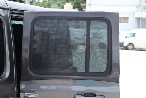 مجموعة شاشة نافذة السيارة من Bestmotoring Jeep Wrangler، شبكة شاشة حشرات الحشرات لسيارة Jeep Wrangler TJ JK JL JT 1997-2021 قطعتان in Kuwait
