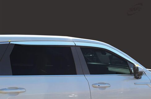 Safe Smoke Window Visor Sun Rain Vent Guard 4 Pcs Set for 2010~2015 Sorento Out Channel Visor in Saudi Arabia