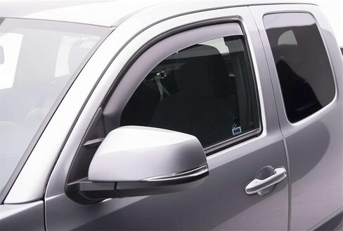 EGR 575085 In-channel Window Visors Front and Rear Set, Matte Black Finish, Compatible with Toyota Tacoma Crew Cab Models in Saudi Arabia