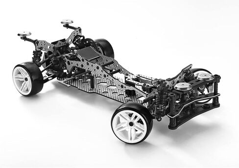 Carbon Fiber Upgrade Kit for 3RACING D5 MR 1:10 RC Drift Car Silvery SSG verson in Saudi Arabia