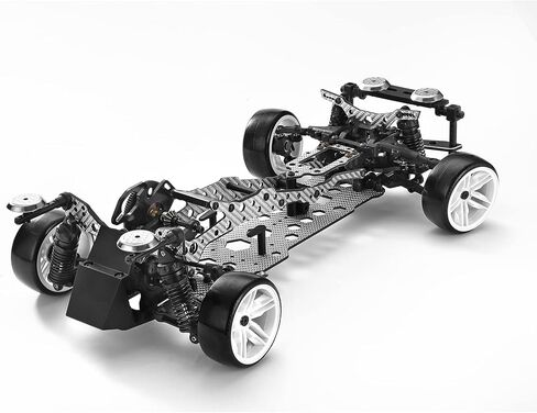 Carbon Fiber Upgrade Kit for 3RACING D5 MR 1:10 RC Drift Car Silvery SSG verson in Saudi Arabia