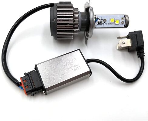 مصباح أمامي LED للسيارة 8 فولت - 48 فولت 30 وات V16 توربو LED مصباح تلقائي 3600LM LED طقم مصابيح أمامية H4 (عبوة من قطعتين) in Kuwait