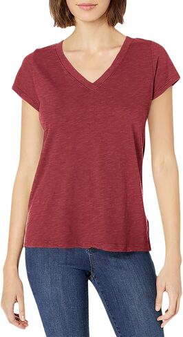 VELVET BY GRAHAM & SPENCER Women's Originals V-Neck T-Shirt in Saudi Arabia