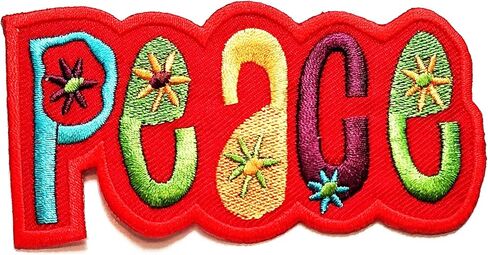Nipitshop Patches Yellow Love Sunflowers Patch Love Peace Hippie Cartoon Logo Kid Baby Boy Jacket T Shirt Patch Sew Iron on Embroidered Sign Gift Costume in Saudi Arabia