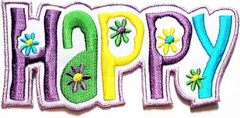 Nipitshop Patches Yellow Love Sunflowers Patch Love Peace Hippie Cartoon Logo Kid Baby Boy Jacket T Shirt Patch Sew Iron on Embroidered Sign Gift Costume in Saudi Arabia