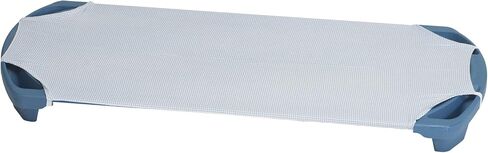 Angeles Angels Rest Gingham Cot Sheet, Standard, AFB5700SG, Kids Daycare, Classroom or Preschool Poly/Cotton Fitted Naptime Sheet with Elastic Straps in Saudi Arabia