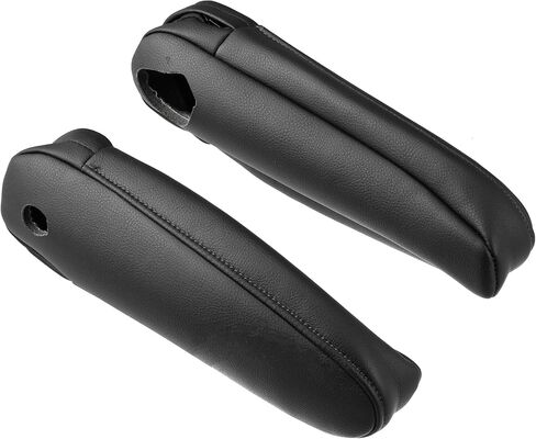Car Front Seat Armrest Cover Skin Handle Decor Covers for Lexus RX300 RX330 RX350 2003 2004 2005 2006 2007 2008 2009 Black (Pair of 1) in Saudi Arabia