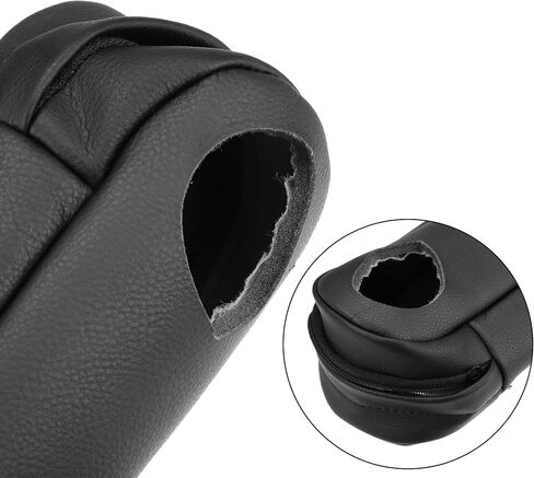 Car Front Seat Armrest Cover Skin Handle Decor Covers for Lexus RX300 RX330 RX350 2003 2004 2005 2006 2007 2008 2009 Black (Pair of 1) in Saudi Arabia