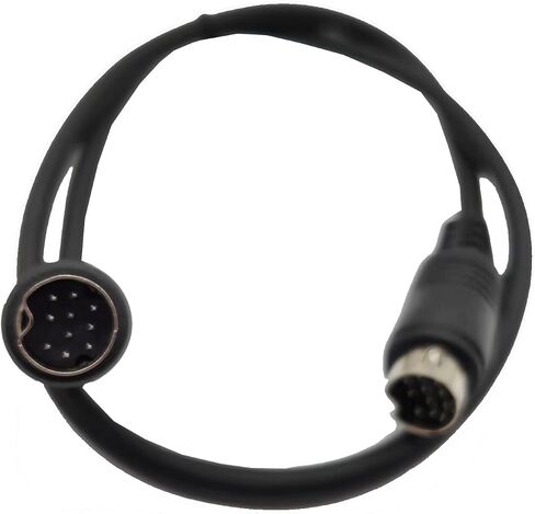 كابل صوت Mini-DIN 10-Pin ذكر إلى ذكر لجهاز استقبال التلفزيون وجهاز العرض وجهاز استقبال الصوت والفيديو وما إلى ذلك (Mini 10Pin 10Ft Male to Male) in Kuwait