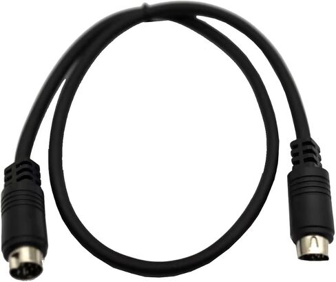 كابل صوت Mini-DIN 10-Pin ذكر إلى ذكر لجهاز استقبال التلفزيون وجهاز العرض وجهاز استقبال الصوت والفيديو وما إلى ذلك (Mini 10Pin 10Ft Male to Male) in Kuwait