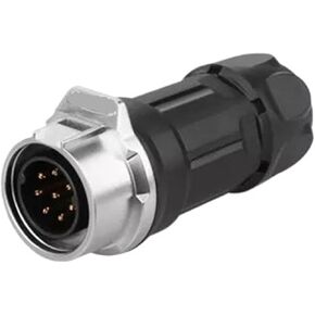 8-pin M16 size power signal connector male base waterproof IP67 in Saudi Arabia