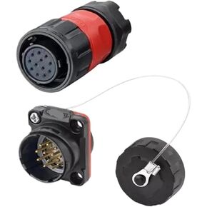 12 pin power signal connector female and male socket waterproof outdoor IP67 in Saudi Arabia