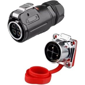 4 pin power connector female and male socket waterproof heavy duty in Kuwait