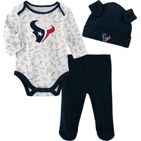 Outerstuff NFL Teams Newborn Baby Long Sleeve #1 Draft Pick Bodysuit Coverall (0m-9m) in Saudi Arabia