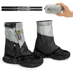 Hikeman قابلة للتعديل منخفض الساق gaiters-1 زوج حراس الساق الخفيفة الوزن للماء للرجال للنساء ، والتخييم أساسيات المشي لمسافات طويلة مثالية للصيد وصيد الأسماك in Kuwait