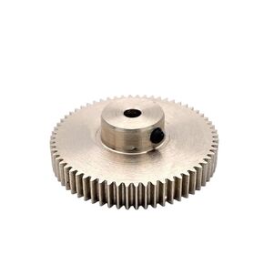Pinion Hardware for Mechanical Rotation 0.5M 48-63 Teeth Step Copper Gear Convex Straight Tooth 8MM Keyway Parts 8mm Hole(48 Teeth) in Kuwait