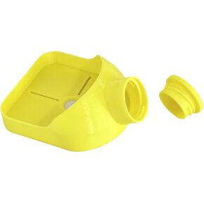 حفر تجميع الغبار ملحقات وعاء لأدوات الطاقة DIY متعددة الاستخدامات 3.3x4inch مع دليل ، برتقالي in Kuwait