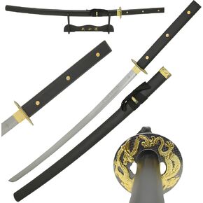 Snake Eye Tactical Classic-Two Tone Samurai Katana Sword Comes with Display Stand in Kuwait