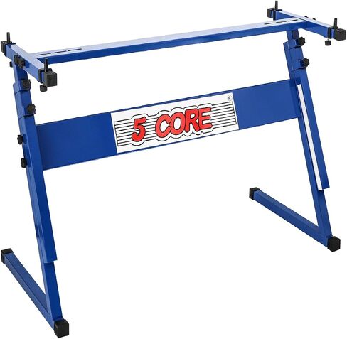 5 Core Keyboard Stand z Z Zeal Electric Piano Riser قابلة للطي وقابلة للطي متينة لصالح 54 61 88 Keys Instruments Pink - KS Z1 BPNK in Saudi Arabia