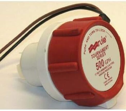 Rule 45dr Tournament Series Aerator Pump 500 Gph in Saudi Arabia