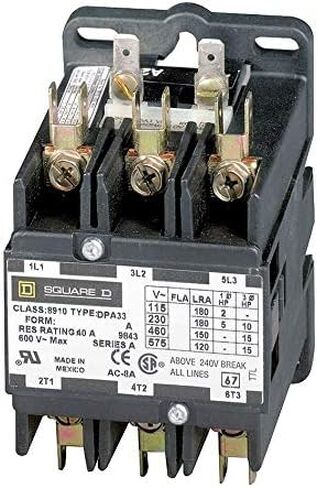 Square D 208/240VAC Open Guird Austral ، 50 AMPS -AMPS - 3 عدد من الأعمدة - 8910DPA53V09 in Saudi Arabia