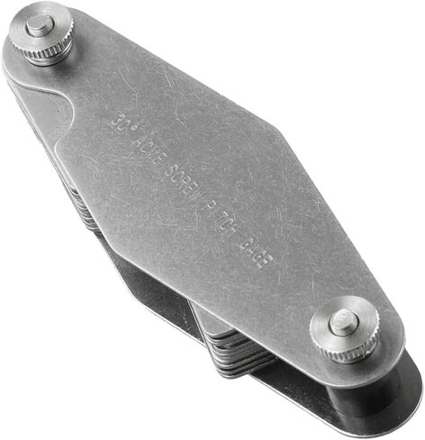 الفولاذ المقاوم للصدأ لـ ACME TR30 Gauge 30 درجة المسمار أداة قياس 2P-20p 14 شفرات in Saudi Arabia