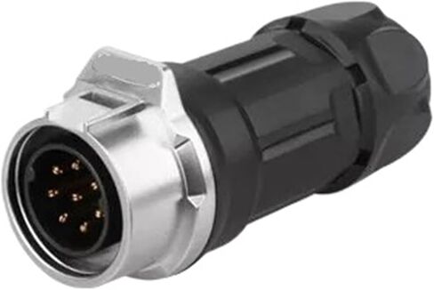 8-pin M16 size power signal connector male base waterproof IP67 in Saudi Arabia